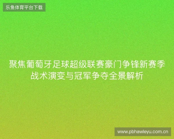 聚焦葡萄牙足球超级联赛豪门争锋新赛季战术演变与冠军争夺全景解析